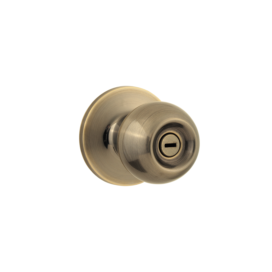 Cerradura pomo Ball privacidad latón antiguo 91150-031