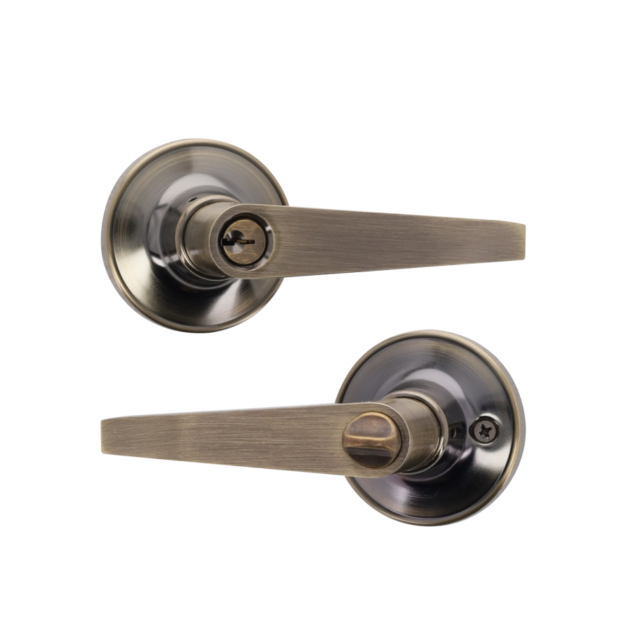 Cerradura manija entrada cromo satin 91160-035