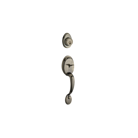 Cerradura para entrada principal Verona con cilindro sencillo latón antiguo 92100-139